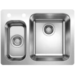 Изображение товара кухонная мойка blanco supra 340/180-if/a полированная сталь 523367
