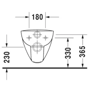 Изображение товара подвесной безободковый унитаз с сиденьем микролифт duravit d-code 45700900a1