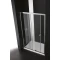 Душевая дверь раздвижная Cezares Anima 120 см текстурное стекло ANIMA-W-BF-1-120-P-Cr - 1