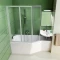 Асимметричная акриловая ванна BeHappy 170 x 75 P Ravak C171000000 - 6