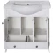 Комплект мебели белый серебряная патина 81 см ASB-Woodline Салерно - 4