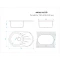 Кухонная мойка Zett Lab Модель 110 бежевый матовый T110Q002 - 3