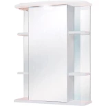 Изображение товара зеркальный шкаф 60x71,2 см белый глянец l onika глория 206007