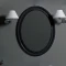Зеркало 62 см черный глянец Simas Lante LAS1nero - 1