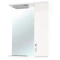 Зеркальный шкаф 65x72,2 см бежевый глянец/белый глянец R Bellezza Элеганс 4618610521073 - 1