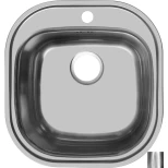 Изображение товара кухонная мойка полированная сталь ukinox галант gap465.488 -gt6k 0c