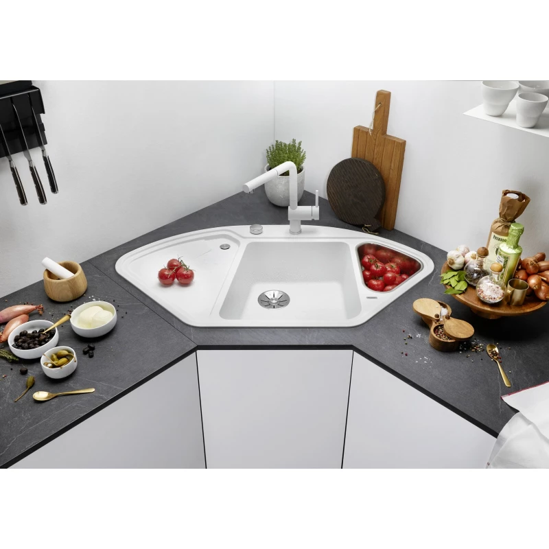 Кухонная мойка Blanco Delta II InFino серый беж 523666