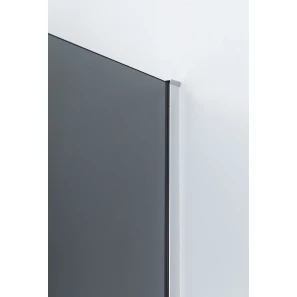 Изображение товара душевая дверь 100-110 см cezares slider-b-1-100/110-grigio-cr серое