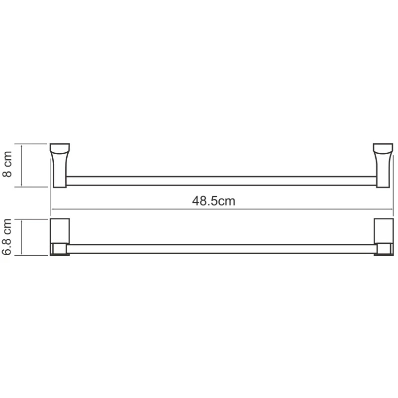 Полотенцедержатель 48,5 см WasserKRAFT K-5050