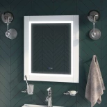 Изображение товара зеркало 60x70 см белый матовый iddis oxford злп111