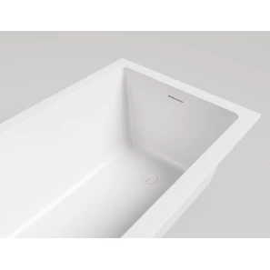 Изображение товара ванна из литьевого мрамора 169,8x75 см salini s-sense cascata kit 104313m