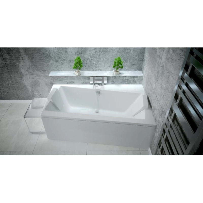 Акриловая ванна 150x90 см R Besco Infinity WAI-150-NP