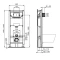 Комплект подвесной унитаз T386001 + T318101 + система инсталляции R020467 Ideal Standard Prosys Esedra AquaBlade T386401 - 8