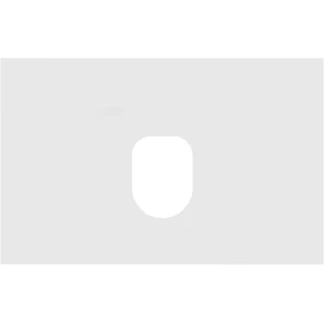 Изображение товара столешница 69 см белый глянец акватон либерти 1a281203ly010