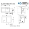 Кухонная мойка Blanco Zenar 45S InFino антрацит 523850 - 3