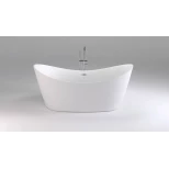 Изображение товара акриловая ванна 180x80 см black & white swan 104sb00