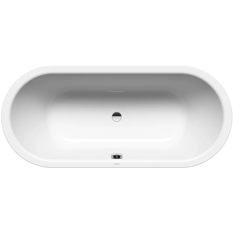 Стальная ванна 180x80 см Kaldewei Classic Duo Oval 111 с покрытием Anti-Slip и Easy-Clean