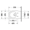 Комплект подвесной унитаз Duravit Architec 45720900A1 + система инсталляции Tece 9400412 - 10