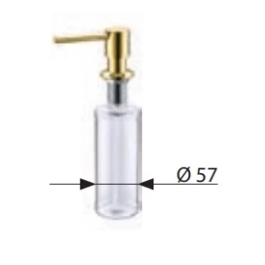 Изображение товара дозатор для жидкого мыла 320 мл alveus plum 1129082