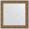 Зеркало 109x109 см византия золото Evoform Exclusive-G BY 4457 - 1
