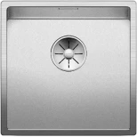 Изображение товара кухонная мойка blanco claron 400-u infino нержавеющая сталь 523385