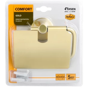 Изображение товара держатель туалетной бумаги fixsen comfort gold fx-87010