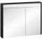 Зеркальный шкаф черный глянец 94x74,8 см Edelform Carino 2-750-43-S - 1
