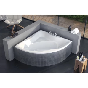 Изображение товара акриловая ванна 150x150 см excellent glamour waex.gla15wh