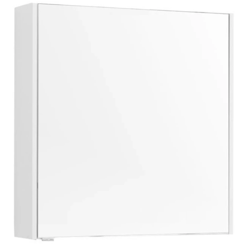 Зеркальный шкаф 69x75 см белый глянец R Aquanet Палермо 00203942