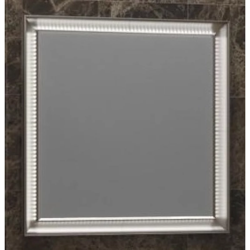 Зеркало 90x100 см белый глянец Opadiris Капри Z0000002339