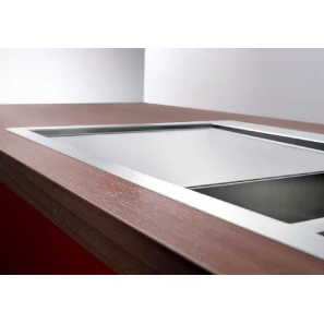 Изображение товара кухонная мойка blanco zerox 8 s-if/a infino зеркальная полированная сталь 521649