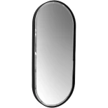 Изображение товара зеркало 31,6x71,6 см черный матовый belux эмилия в 50 4810924264497