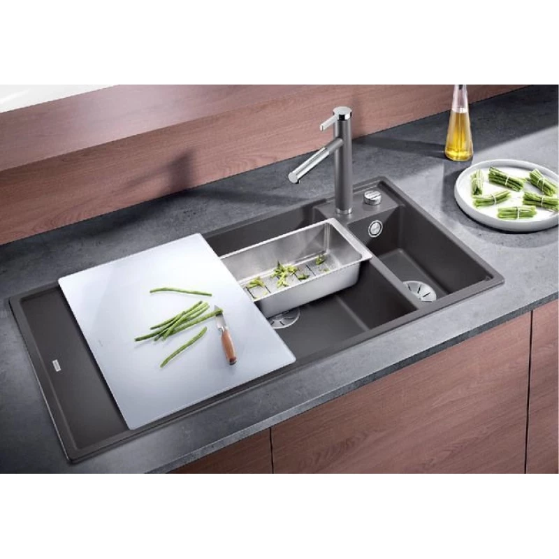 Кухонная мойка Blanco Axia III 6S InFino алюметаллик 524655