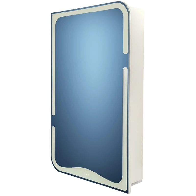 Зеркальный шкаф белый 50x80 см Cersanit Basic LS-BAS