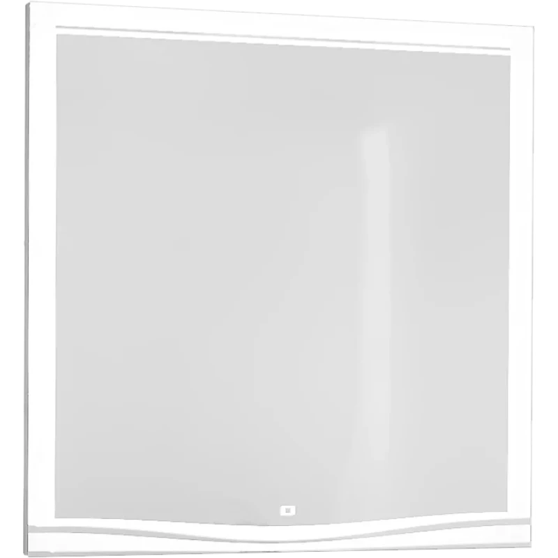 Зеркало 80x80 см белый глянец Laparet Bianca BiaL.02.48/W
