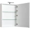 Зеркальный шкаф 70x90 см белый Aquanet Рондо 00189161 - 5