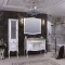 Комплект мебели белый золотая патина 100 см со столешницей Opadiris Лаура - 2