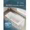 Чугунная ванна 150x70 см Delice Repos DLR220507-AS - 3