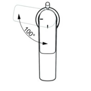 Изображение товара смеситель для раковины с донным клапаном ideal standard connect air grande a7013aa
