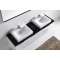 Комплект мебели белый/черный 180 см Orans 6023180 - 2