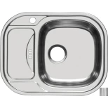 Изображение товара кухонная мойка матовая сталь ukinox галант gam628.488 -gw5k 1r