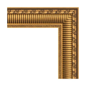 Изображение товара зеркало 74x134 см золотой акведук evoform definite by 1103