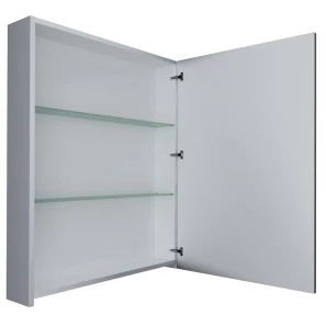 Изображение товара зеркальный шкаф 60x80 см белый глянец 1marka соната у29560