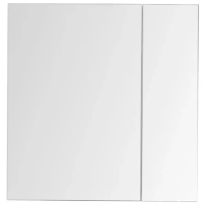 Изображение товара зеркальный шкаф 85x87,3 см белый глянец l aquanet йорк 00202089