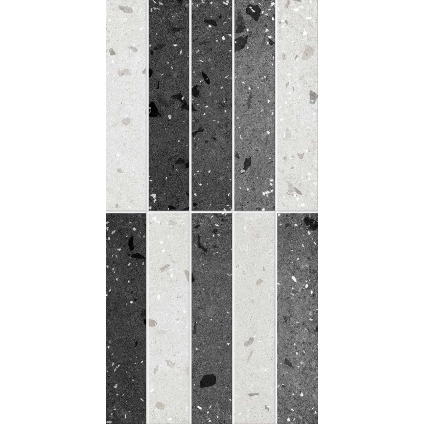 Плитка настенная Керамин Морена 2Д черный 30x60