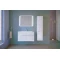 Комплект мебели белый 97 см Jorno Modul Mol.01.97/P/W + Mol.08.100/W + Mol.02.92/W - 1