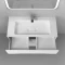 Комплект мебели белый 97 см Jorno Modul Mol.01.97/P/W + Mol.08.100/W + Mol.02.92/W - 6