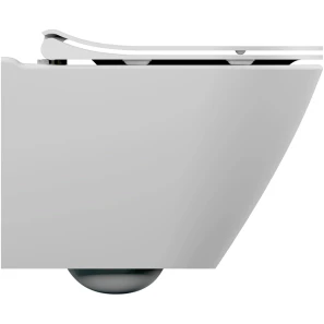 Изображение товара подвесной безободковый унитаз с сиденьем микролифт cersanit city a63114