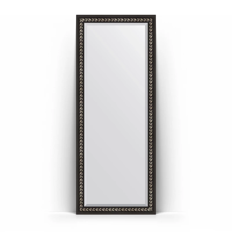 Зеркало напольное 80x199 см черный ардеко Evoform Exclusive Floor BY 6108 