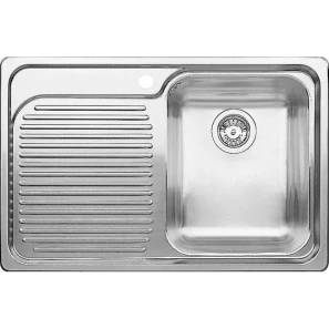 Изображение товара кухонная мойка чаша справа blanco classic 4s зеркальная полированная сталь 507701